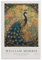 William Morris Pfau Vintage-Blumen-Wandkunst-Poster auf Leinwand, Wanddekoration, ästhetisches Schulbedarf, Gemälde, 30 x 45 cm