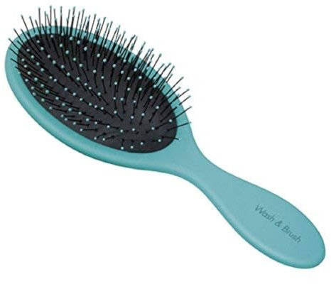 Clauss Wet & Brush Haarbürste, Mit Soft Touch-Griff, Grün/Schwarz