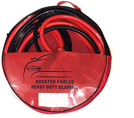 ASC - 6m 1200A Jump Leads, Booster Cables with Heavy Duty Insulated Clamps - For Petrol & Diesel - Complete Set with Carry/Storage Case - 6 Metre / 19.7ft Long