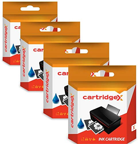 Cartridgex 4 x Cyan Compatible Ink Cartridges Replacement for Epson Stylus Photo RX620 RX640