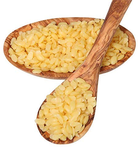 Buxtrade Bienenwachs | 100% rein | Pastillen | Wachs | Kerze | Gießen | Verschiedene Mengen (2 kg)