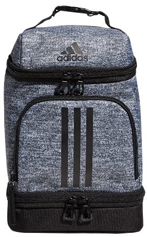 adidas Unisex-Adult Excel 2 Insulated Lunch Bag Backpack, Jersey Onix Grey/Black, One Size