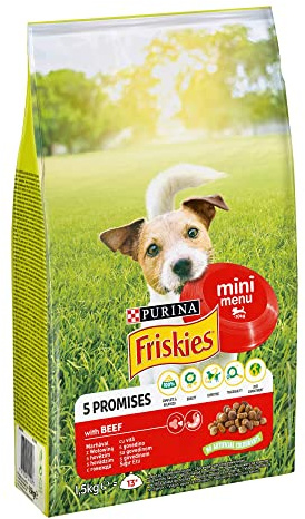 Purina FRISKIES Mini Menü Fleisch Kleiner Hund 1,5 kg