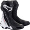 Alpinestars Stivali da moto da uomo Racing Mot, nero/bianco, 43 EU