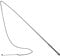 Umbria Equitazione Frusta da tondino 180 cm, Nero