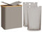 AdelDream 140L Wäschekorb mit Deckel 2 Fächer Wäschekorb Beige Wäschesack schmal - Wäschesortierer Wäschebox Wäschetonne Wäschesammler mit Deckel Wäschetruhe Wäschekörbe laundry baskets grau