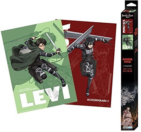 GB Eye - ATTACK ON TITAN Set 2 Chibi Posters Set 1 (52x38cm)