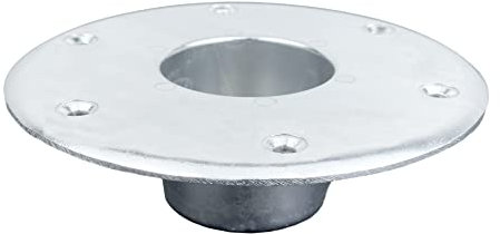 GATE14® Support de Table en Aluminium pour Tige de Ø 60 mm, Fixation au Sol
