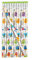 cama24com Lustige Monster Bleistifte als Mitgebsel oder Give-Away für den Kindergeburtstag oder die Mottoparty 12 Stück mit Palandi® Sticker