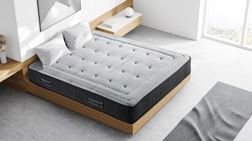 BEZEN Taschenfederkernmatratze Mandala Großes Hotel | 30 cm | mittlere / hohe Härte 90 x 180 cm | Relax-Effekt | Sanitized® und Oeko-Tex® zertifiziert