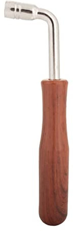 Klavier Stimmschlüssel, Professioneller L-förmiger Saiten Tuner, Keyboard Instrument Reparatur Zubehör, 16.5 cm, Edelstahl und Kunststoff, Musikinstrument Stimmschlüssel for Klavier, Guzheng, Harfe