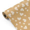 Geschenkpapier, große Rolle, 62 cm x 100 m, Kraftpapier, Herzen, ideal für: Geschäfte, Geschenkverpackungen, Geburtstage, Babypartys, Hochzeiten, Dekoration [FP Partypapier]