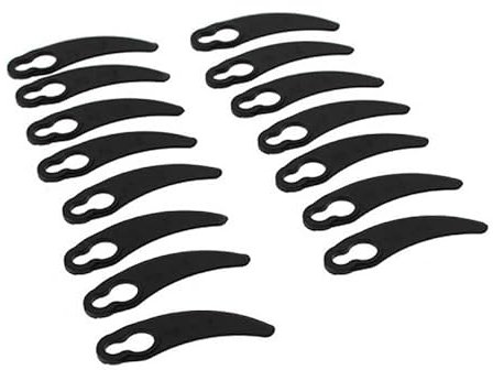 KGA SUPPLIES 15 x Plastic Lawnmower Blades For Power Devil HBHM1, PDG4140, PPHM28