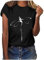 SKFLABOOF Tshirts Women - T Schirt Damen Locker Lässig Sommer Shirts Tops Oberteile Mit Aufdruck Kurzarm Tshirt T Shirt Batik Ausgefallene Bluse Damenshirts Pullover 3