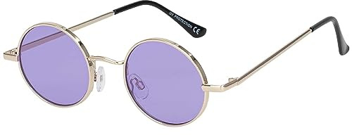 BEZLIT Runde Damen Sonnenbrille mit Metallgestell – UV400 Schutz, getönte Gläser, Retro Sommerbrille in Trendfarben