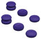 6 Piezas Empuñadura para el Pulgar Joystick Cap para Xbox One Xbox Serie X Serie S,Consola de Juegos Thumbstick Grip Silicone Cover (Morado)