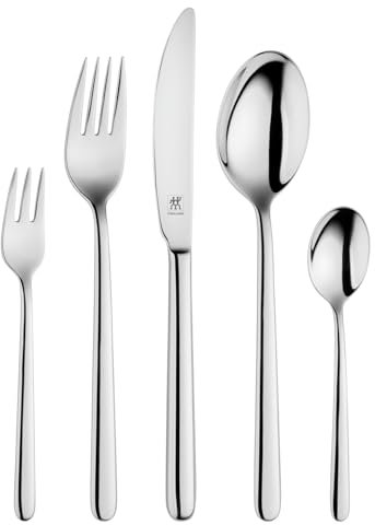 ZWILLING Set di 30 posate da tavola per 6 persone, in acciaio inox, 18/10 di alta qualità, lucidate serie Newcastle