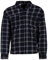 Henry Terre Holzfällerjacke Herren Hemdjacke Arbeitsjacke Hemd Flanell Jacke Thermojacke Kariert Gefüttert, Farbe:navy, Größe:M