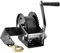 VEVOR Seilwinde 544,3kg Handseilwinde 208x138x149mm Bootswinde 2-Wege-Ratsche/1-Gang Handwinde mit ca. 7m Polyesterband Gurtwinde mit ergonomischen Griff Handseilzug Winde für Fahrzeuge und Boote
