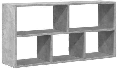 vidaXL Wall Shelf Concrete Grey 100x25x50 cm Engineered Wood