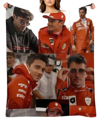 Charles 16 Fleecedecke,F1 Rennen Flauschige Kuscheldecken,Wohndecke Überwurfdecke,Flauschig Kuscheldecke Sofadecke,personalisierte Geschenke (A,135x200)