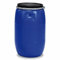 Peyca Deposito de Agua 120 litros. Bidon de plastico para Uso alimentario con Cierre de fleje. Color Azul. Listo para Usar.