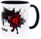 Gamer Tasse mit Namen personalisiert Gaming Becher Geschenk Zocker Geburtstagsgeschenk Männer Kinder Jungs Jugendliche Nerd Teenager Junge Genschenkidee PC Zockertasse Gamertasse Zocken Keramik 330 ml