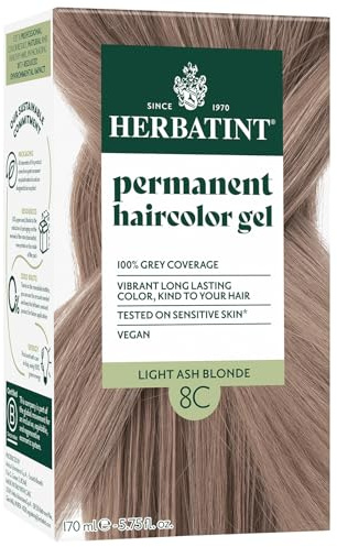 Herbatint 8C Light Ash Blonde Permanent Hair colour 170ml
