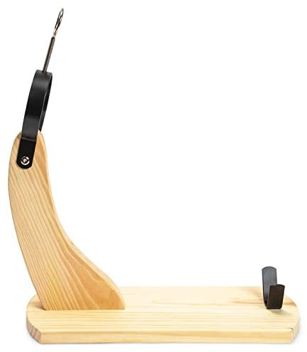 Serrano Ham Stand | Solid Wood Kitchen Holder for Iberico & Italian Prosciutto | Easy-to-Use Stylish Design for Perfectly Displaying & Slicing Ham