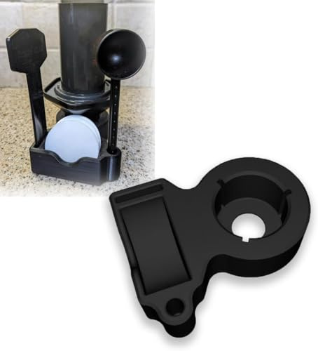 Organizer and Stand Compatible with AeroPress | Coffee Maker Holder | Compact Storage Solution | Includes Funnel for Secure Placement