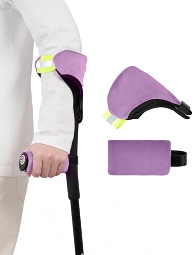 KUAZIDAR Almohadillas y Fundas para Muletas
