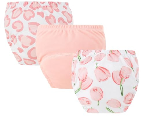 NEAWEALY Baby Trainingshosen Mädchen Jungen Töpfchen Windelhosen Kleinkinder Toilettentraining Baumwolle Unterwäsche