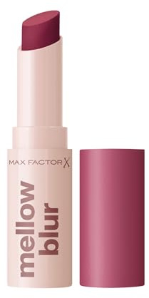 Max Factor 2000 Calorie Mellow Blur Lippenstift – 050 – Brushed Berry, 3,5g | Lippenstift mit Smooth Blur Technologie verwischt die Kanten, matte Farbe modulierbar, zarter Farbverlauf