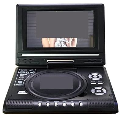 Lecteur DVD, Lecteurs de télévision à écran de 7,8 Pouces Lecteur de DVD HD Lecteur de DVD Portable TV VCD Jeux de CD avec Manette
