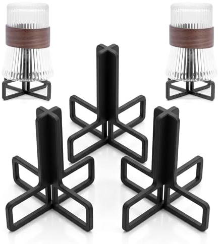 QAWSAF Pack of 3 Bottle Drying Rack, Bottle Drainer for Draining Bottles, Bottles Drying Rack, for Soda Bottles, Cups