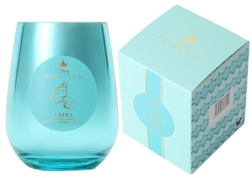 Disney Princess Ariel Inspired Candle – Coral Blossom & Sea Salt Scent (1-Wick) - DISPRC001U