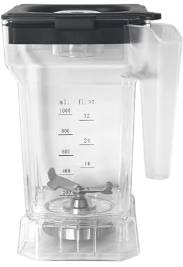 Ensemble bol mixeur 1,5 L avec lame compatible BD9001 | Bol mixeur 1,5 L avec lame inox, compatible BD9003