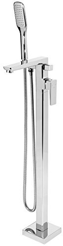 Omnires RLSDXYZ05616 Parma Freistehender Badewannenhahn, Chrome