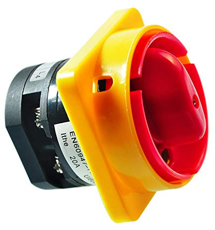 RP-TOOLS Hauptschalter 20 A x 4 für Wuchtmaschine, Hebebühne