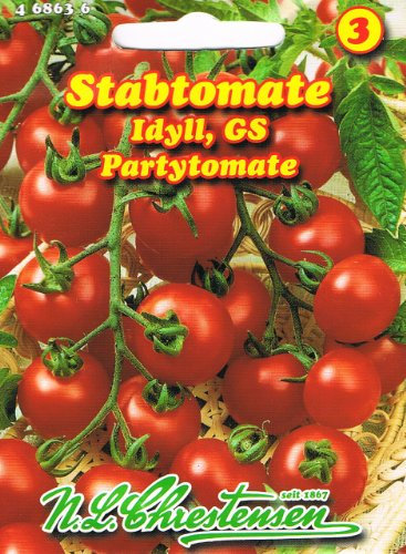 Tomate Idyll Tomaten Partytomate lange Rispen , süße aromatische Früchte
