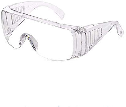 1 paire de lunettes de sécurité, lunettes de protection médicales, protection contre la salive, la poussière, le cyclisme, la vapeur pour la vie quotidienne, le bricolage, le meulage, le médical