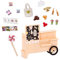 Lori Flughafen Verkaufsstand Set, Zubehör für 15 cm Mini Puppen – Puppenzubehör mit Imbisswagen, Essen, Magazine und mehr – Spielzeug für Kinder ab 3 Jahre