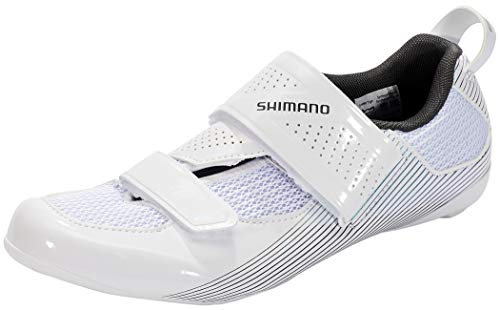 Shimano Unisex Zapatillas Tri TR501 Cycling Shoe, Weiß, 39 EU