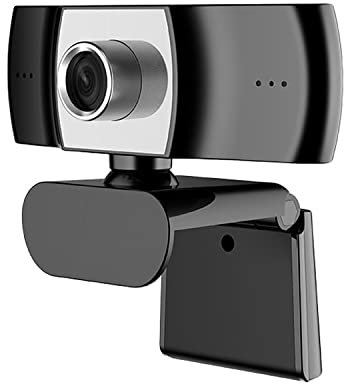 ElectricQ Webcam USB 2 Full HD 1080p con doppio microfono integrato