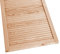 ben+camilla.com Lamellentüren 99,3 x 29,4 cm Holztür Natur mit offenen Lamellen für Regale, Schränke, Möbel | Kiefer Holz unbehandelt