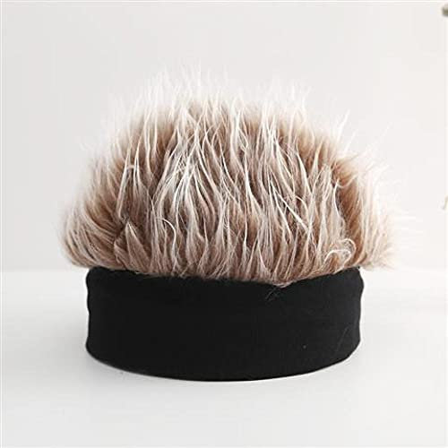 Baseball Kappe Schirmmütze Baseball Cap Basecap Kappen Elternkind Perücke Vermieter Hut Männer Ins Frauen Straße Mode Yuppie Hip Hop Hut Outdoor Casual Melone Leder Hut-Khaki (Gefälschte) Schwarze Sei