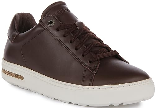 Birkenstock Herren Bend Low Men Roast, Natural Leather Sneaker, 37 EU