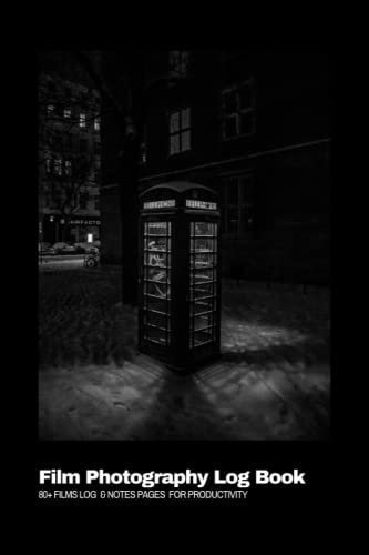 Film Photography Log Book: 6x9 / Inspirational Notebook / Journal /Log Book / with images of Emiliano Vittoriosi