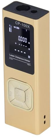 Nimomo Laser Entfernungsmesser, 100m Digitales Lasermessgerät Laser Maßband,USB Aufladbar Laser Messgerät Distanzmessgerät Elektronisch Entfernungsmesser Mit M/In/Ft, Pythagoras/Abstand/Fläche/Volumen