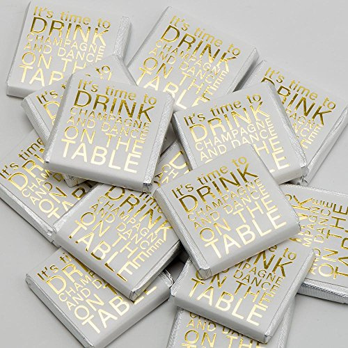 Italian Options It's Time To Drink Champagne Chocolate Neapolitans (50 Chocolates)